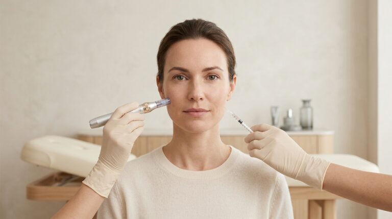 Microneedling vs Zalm DNA