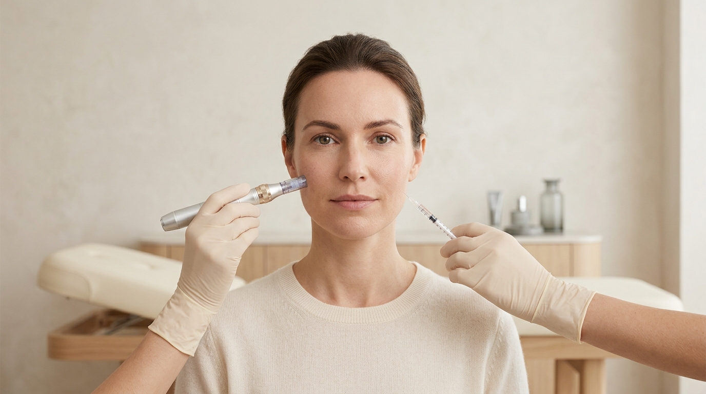 Microneedling vs Zalm DNA